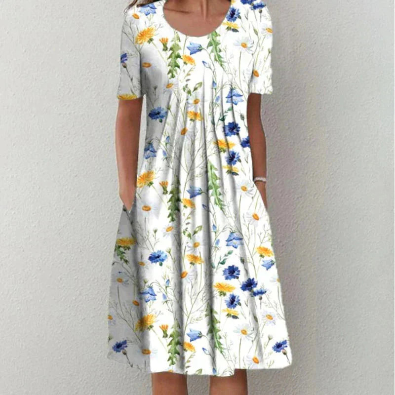 Maura Elegante katoenen jurk