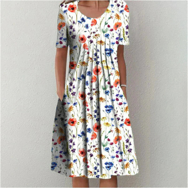 Maura Elegante katoenen jurk