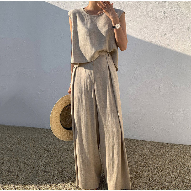 Elegante linnen zomerset Sanne