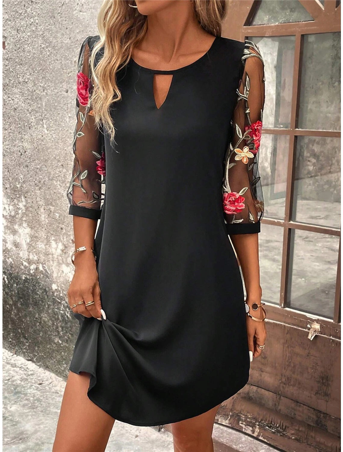 Sharina Tijdloze elegantie jurk