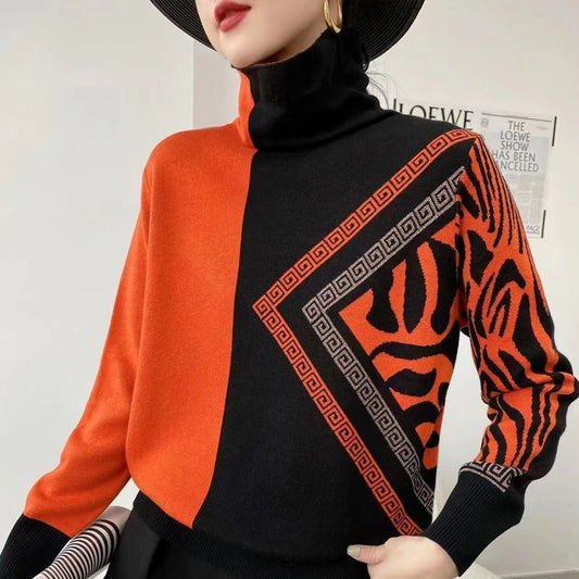 OLGA Elegante coltrui met print