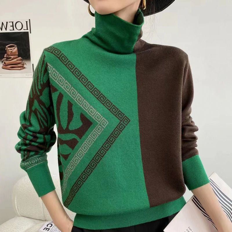 OLGA Elegante coltrui met print