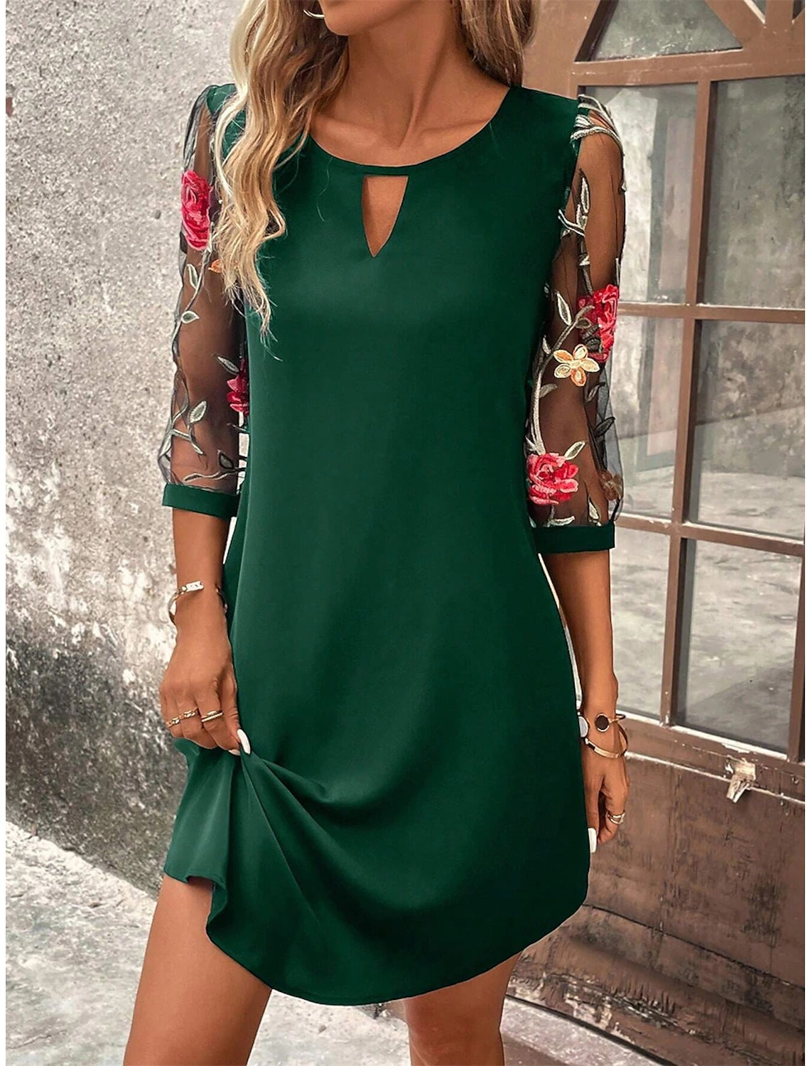 Sharina Tijdloze elegantie jurk