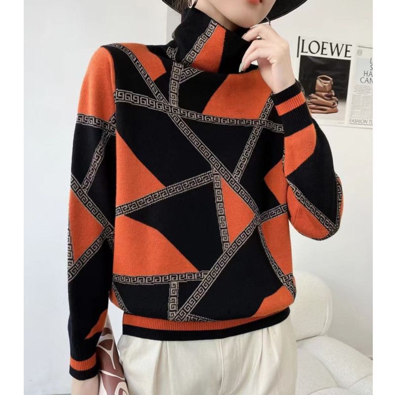 OLGA Elegante coltrui met print
