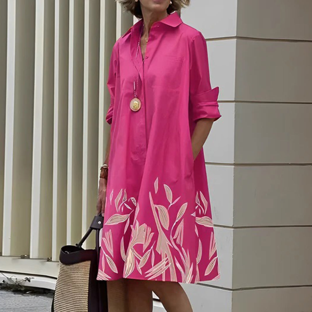 Charlotte Jurk met elegante lange mouwen.