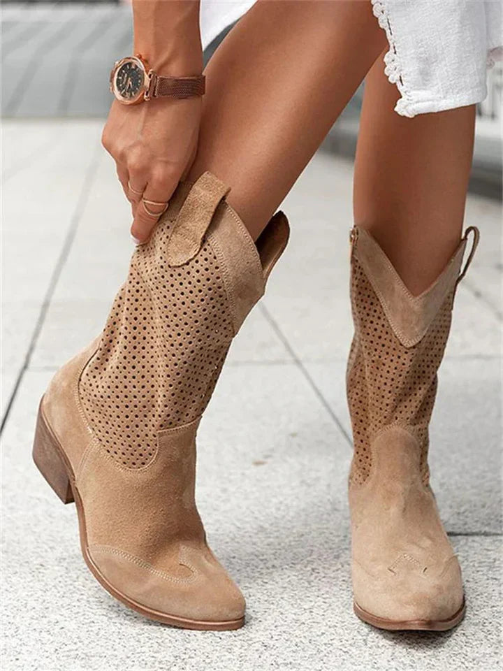 Witte cowboylaarzen jessica