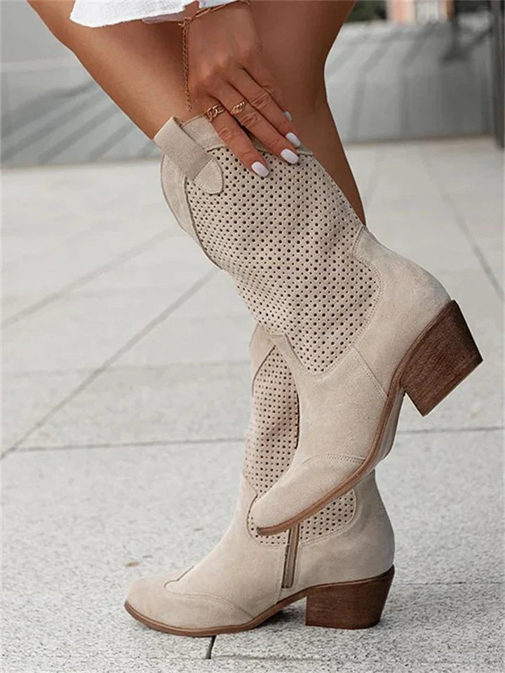 Witte cowboylaarzen jessica