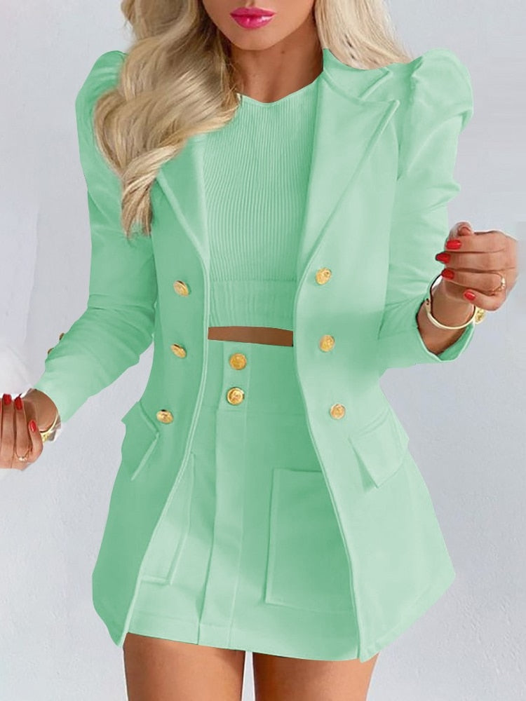 Kyara 2Delige set | Blazer + Rok