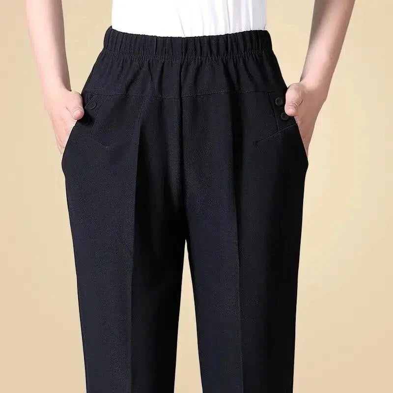 Clara | Klassieke Broek | Comfortabel Design | Stretch Stof
