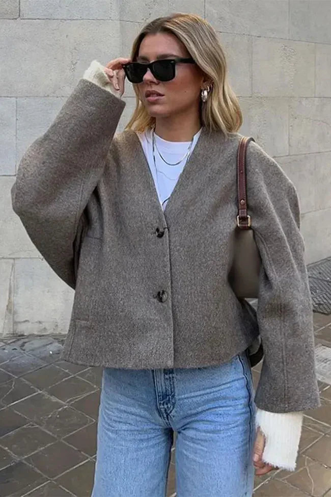 Stijlvolle oversized jas