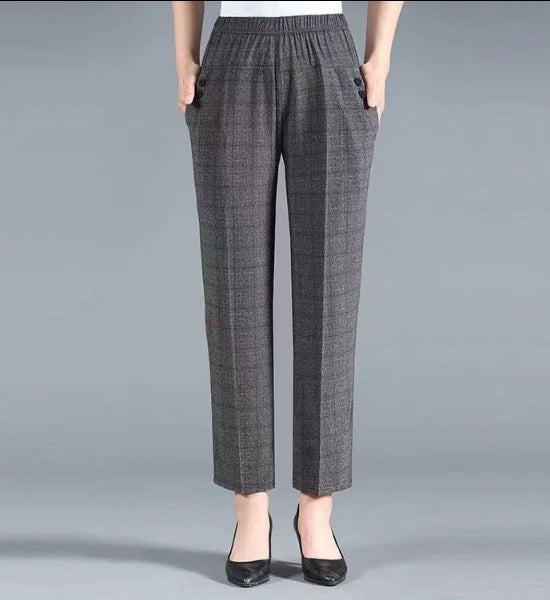 Clara | Klassieke Broek | Comfortabel Design | Stretch Stof