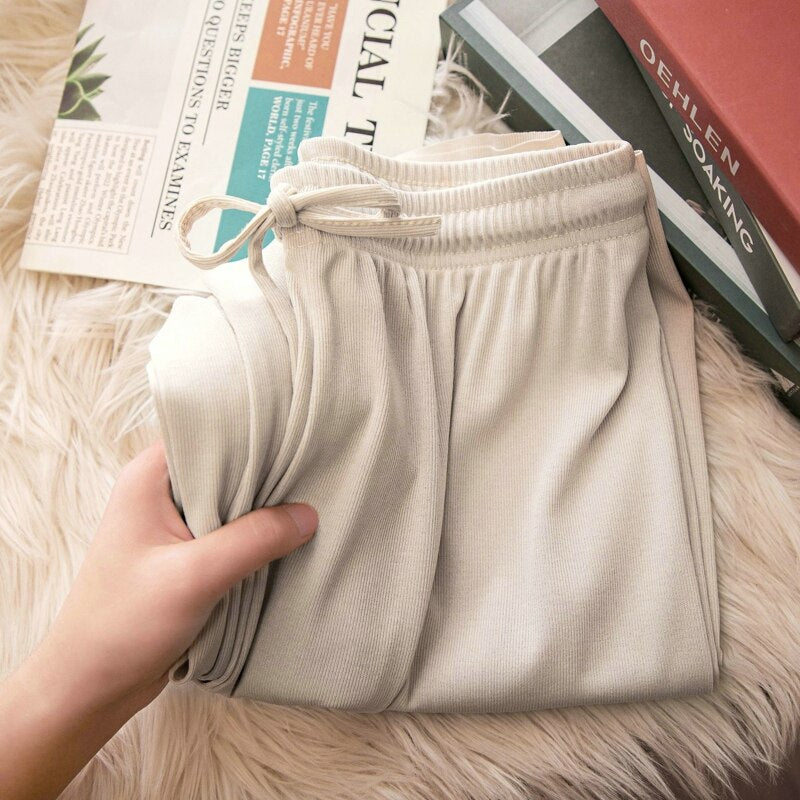 Giada broek - Wijde pijpen, comfortabele broek met hoge taille voor een smart-casual look