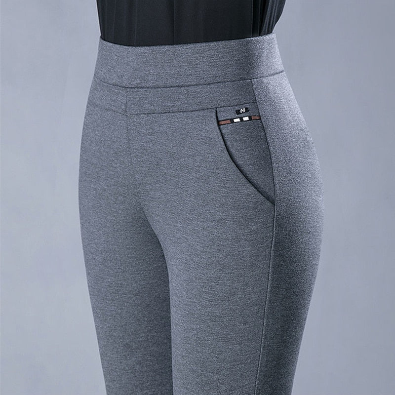 Ilva broek - Slanke pasvorm en hoge taille voor stijlvolle elegantie