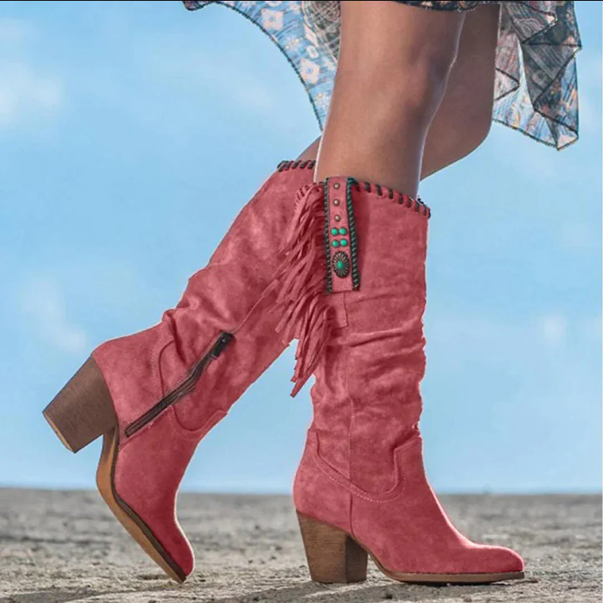 Chloe western enkellaarsjes