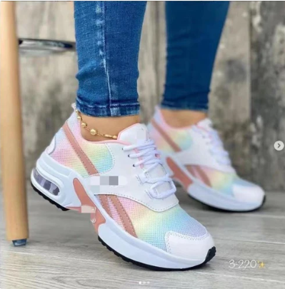 Paula - casual sneaker van mesh