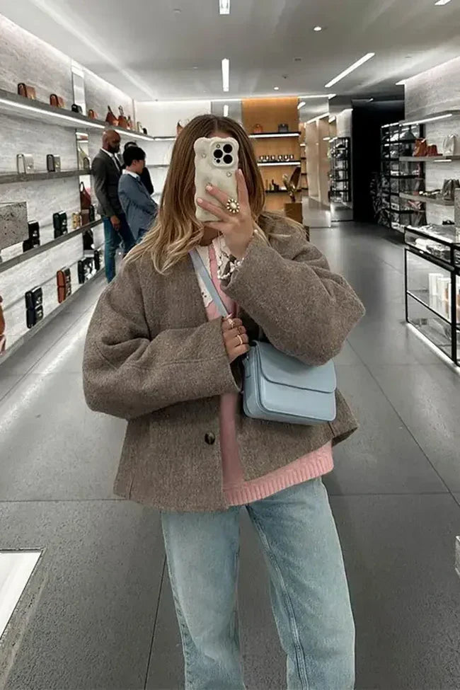 Stijlvolle oversized jas