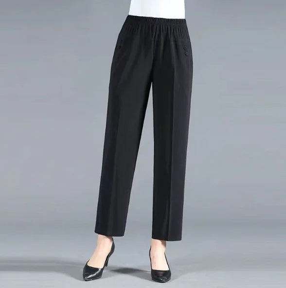 Clara | Klassieke Broek | Comfortabel Design | Stretch Stof