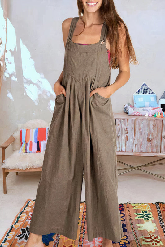 Mouwloze jumpsuit voor dames Tara