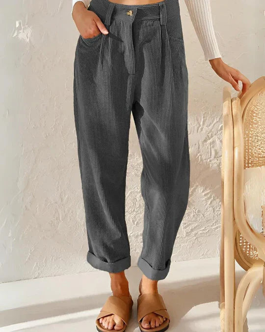Kamryn - Klassieke Hoge Taille Broek voor Vrouwen