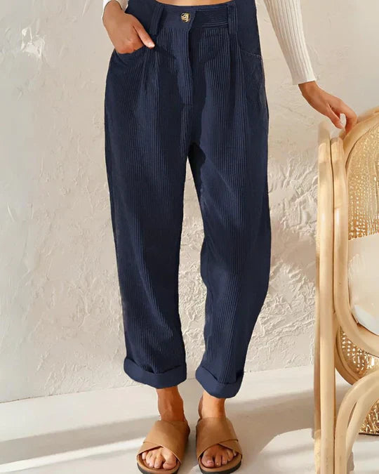 Kamryn - Klassieke Hoge Taille Broek voor Vrouwen