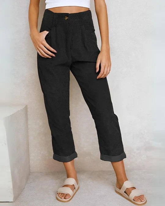 Kamryn - Klassieke Hoge Taille Broek voor Vrouwen