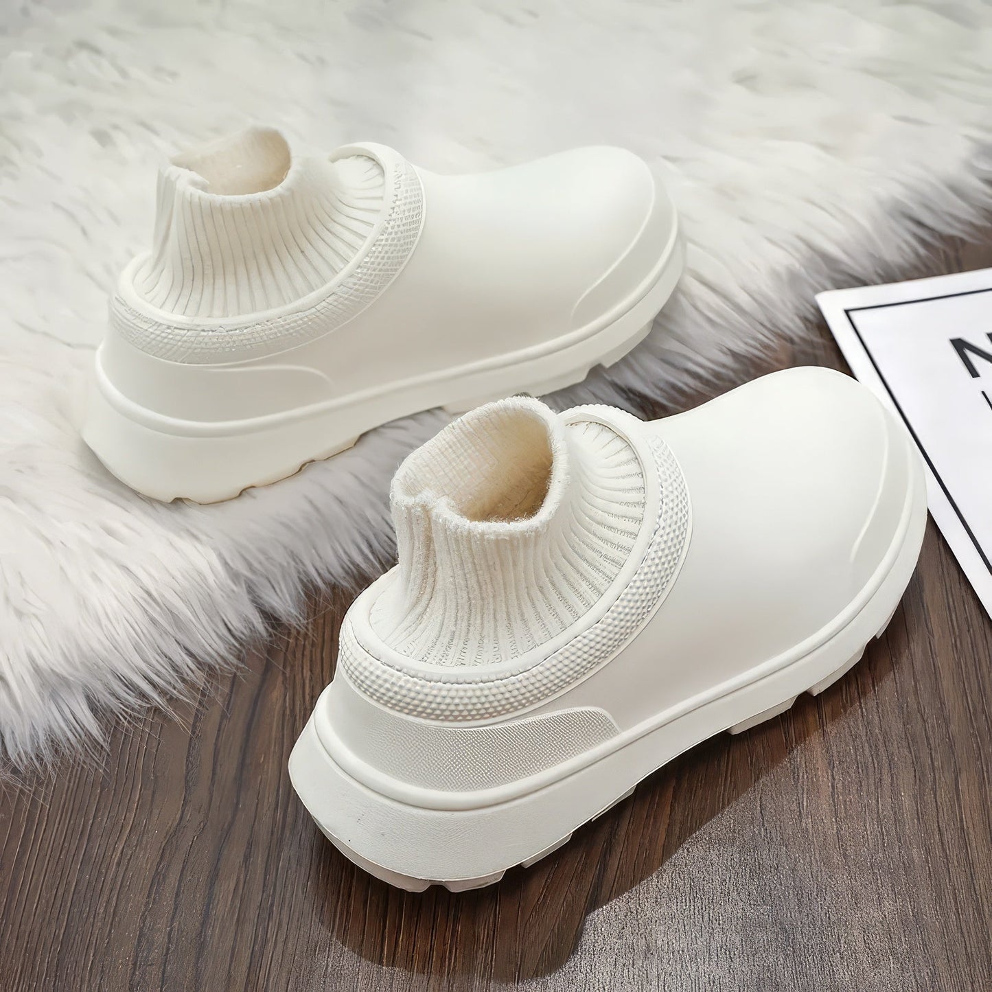 Alba | WarmStep Waterdichte Rubber Slippers