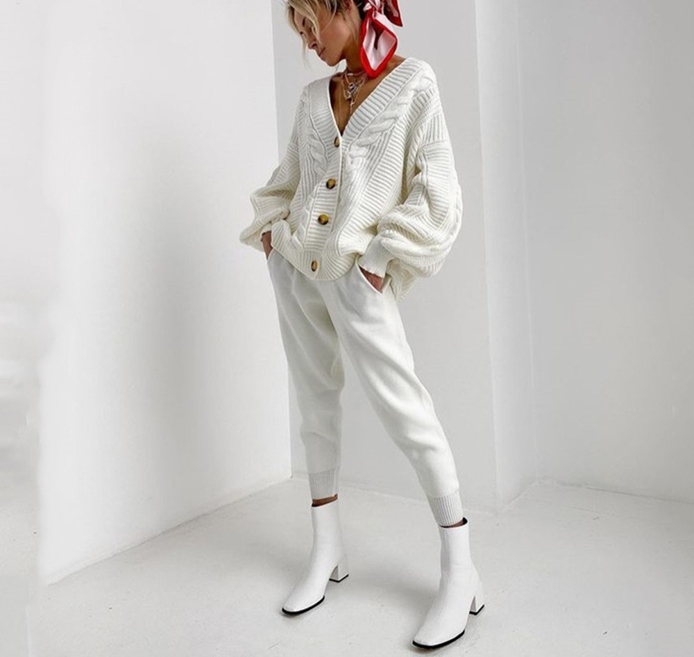 Winnie Winterset | Heerlijke 2delige set met gebreid vest & comfy broek