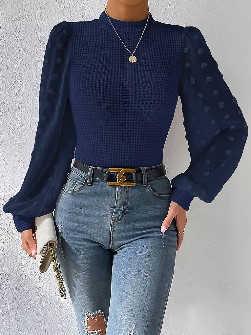 Mila gehaakte blouse voor dames - Elegant en verfijnd