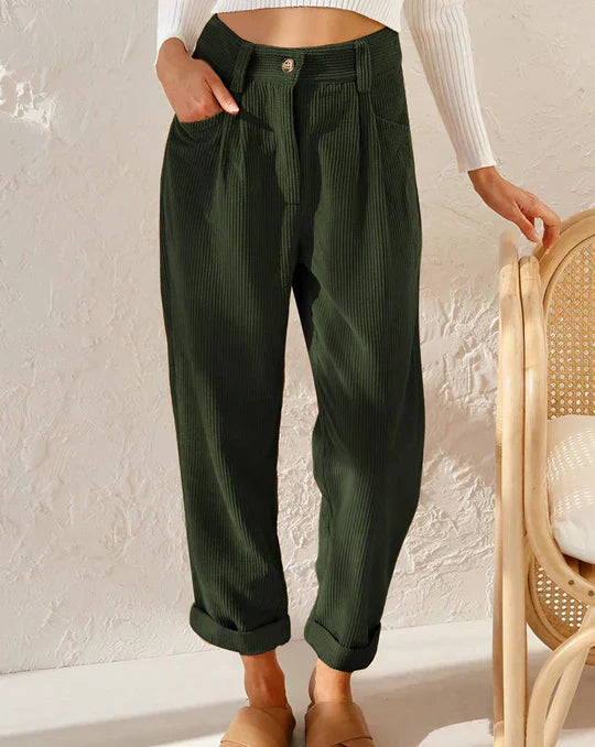 Kamryn - Klassieke Hoge Taille Broek voor Vrouwen