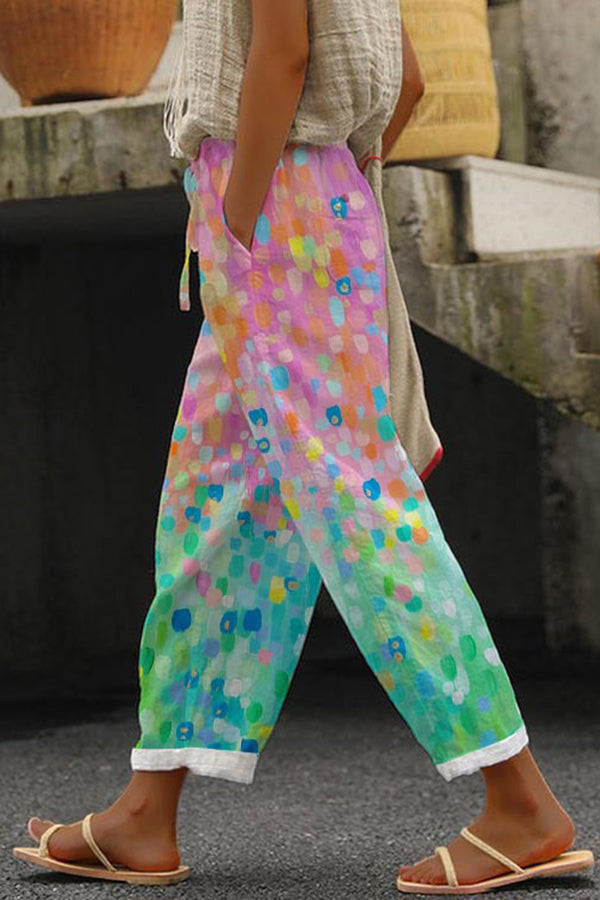 Aansluitende en luchtige broek