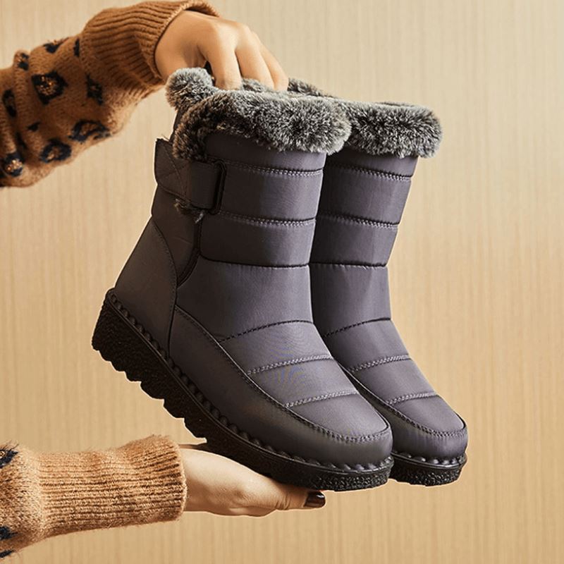 Warme Winterlaarzen met Bontvoering | Stacy Comfortabel en Trendy Perfect voor Winterse Weersomstandigheden