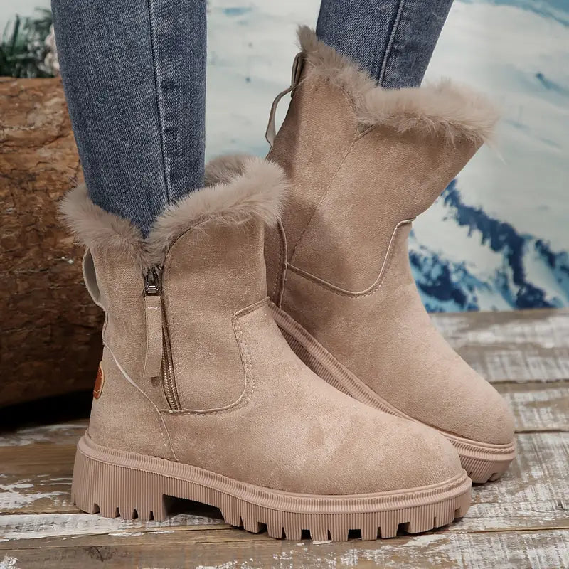 Zara Gezellige en Stijlvolle Dames Winter Laarzen