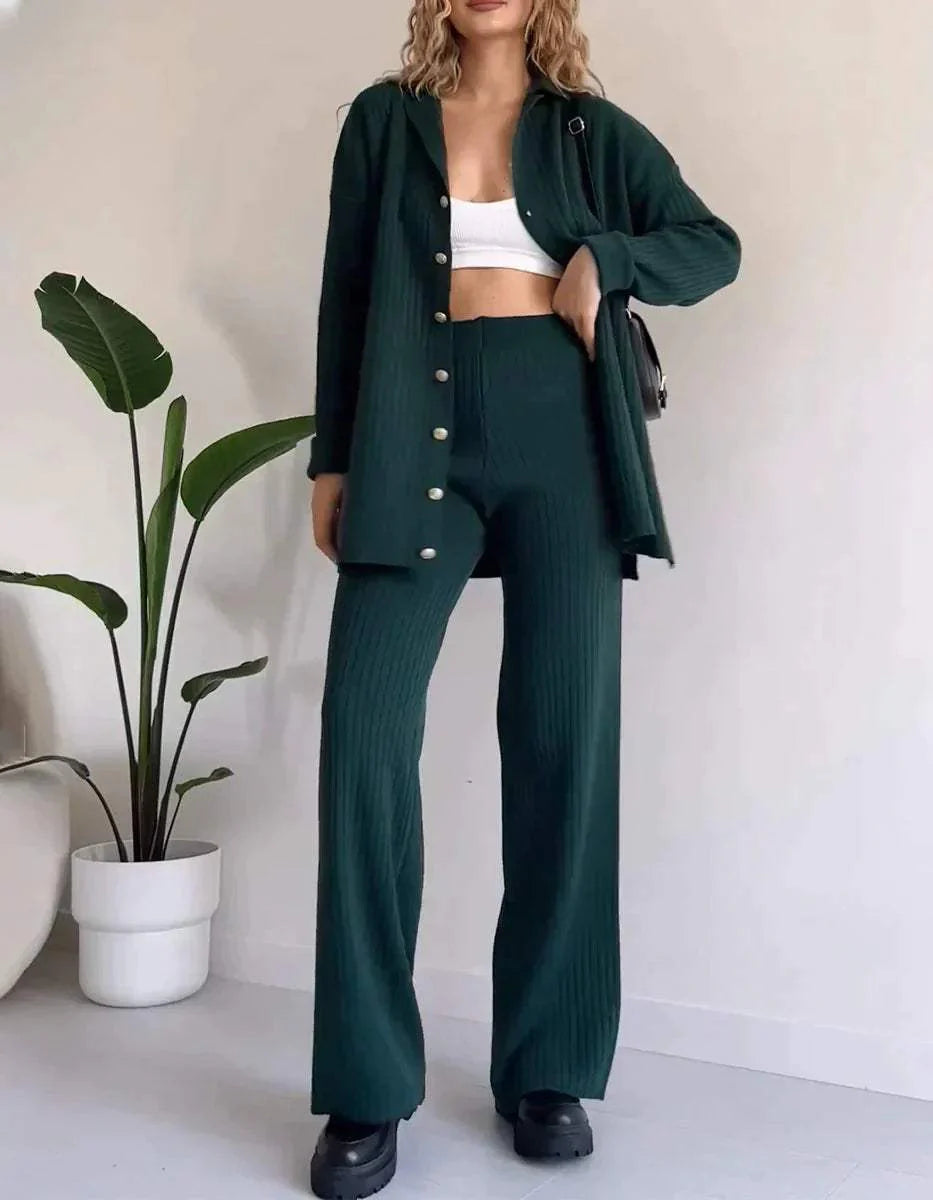 Dames set Pak Relaxte Stijl Luchtig, Zacht Materiaal Perfect voor Zomeruitjes