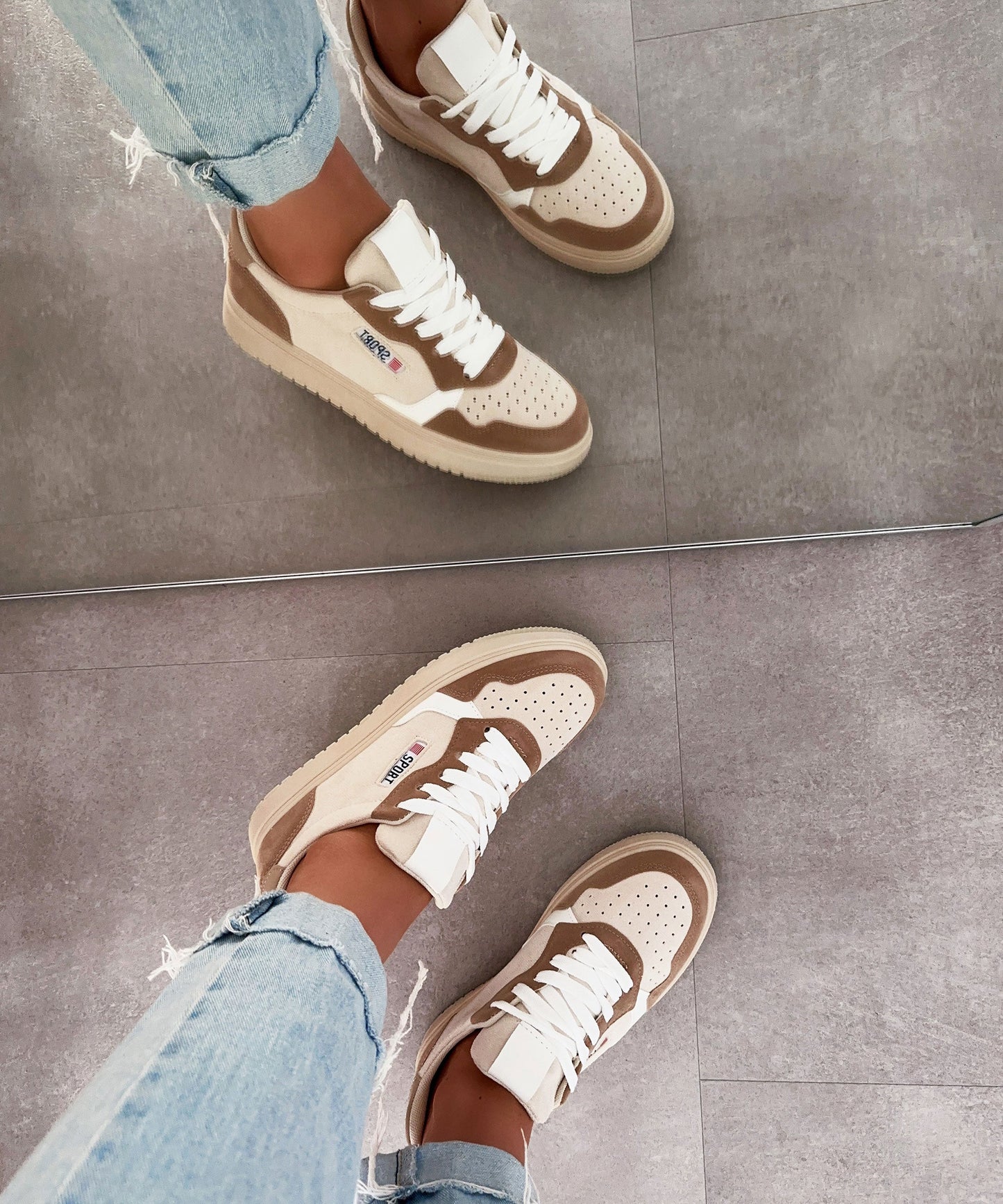 Latasha Comfortabele Vetersneakers voor Vrouwen