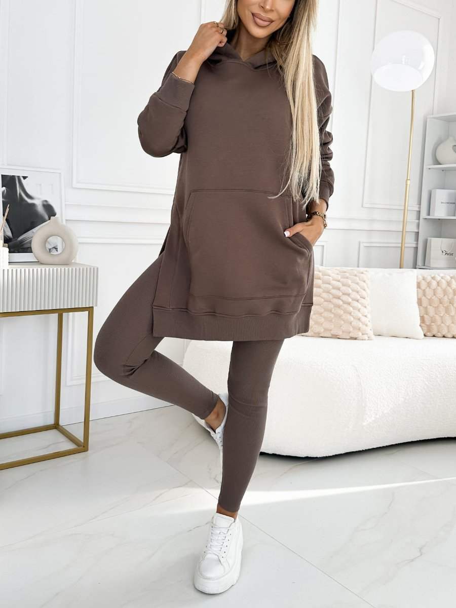 Dames Set Casual Losse Pasvorm met Zakken Ideaal voor Dagelijks Comfort