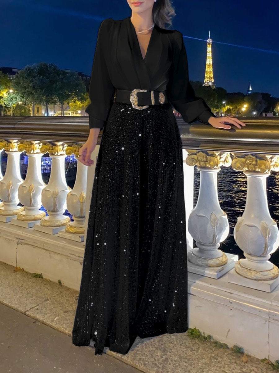 Femke | Elegante Damesjurk met Vhals