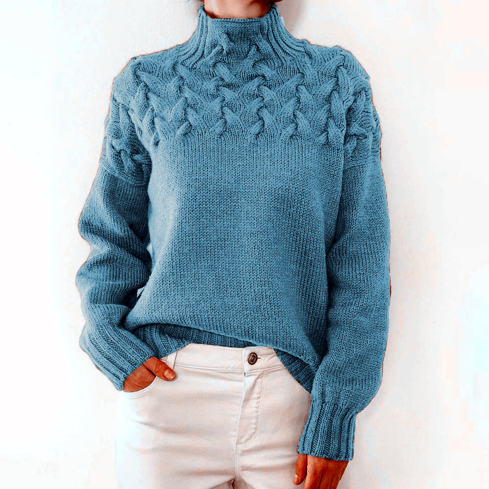 Coltrui Dames, Gebreide Coltrui | Stijlvol Comfortabel Perfect voor Koude Dagen