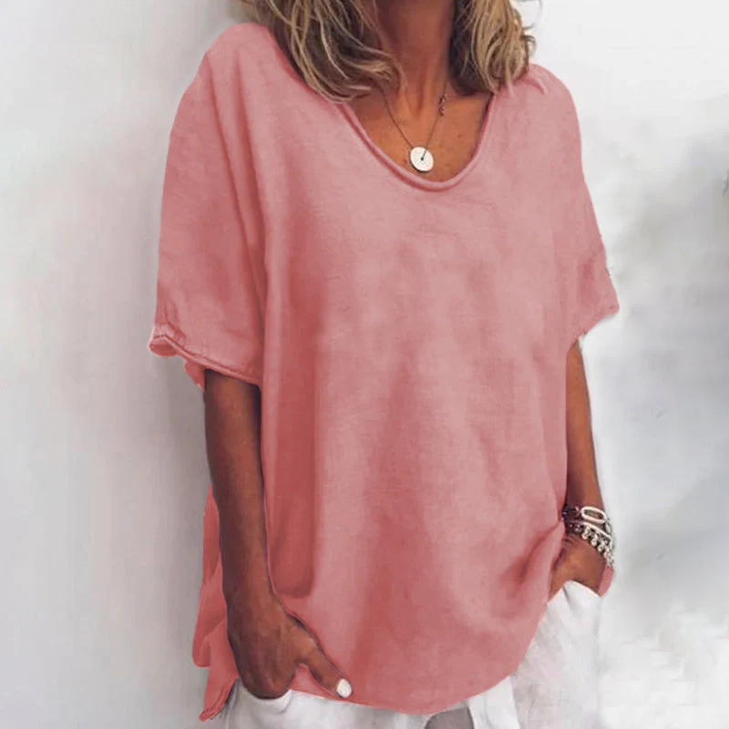 Zura Comfortabele losvallende blouse