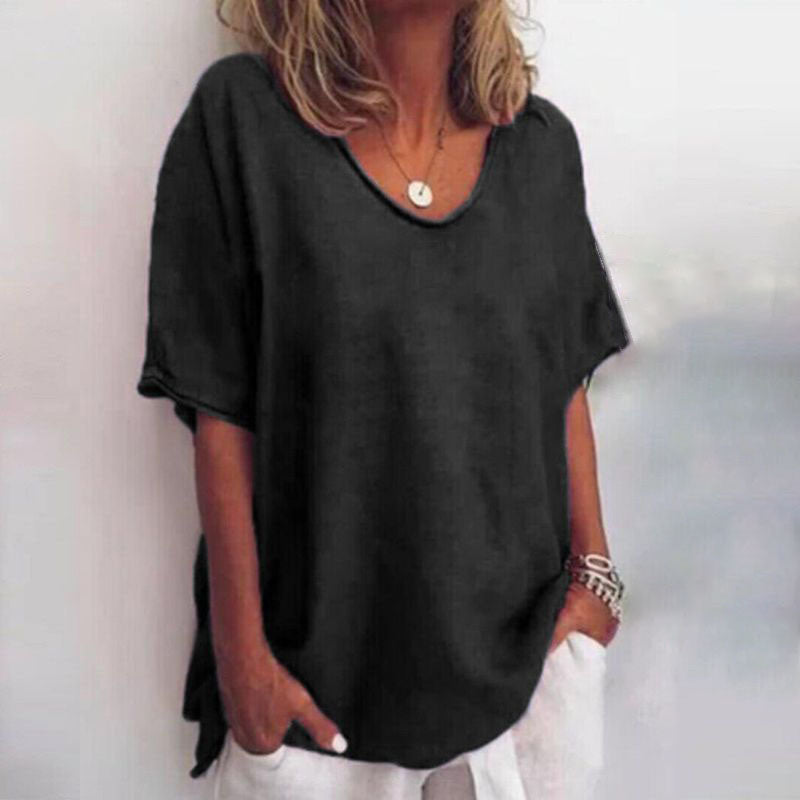 Zura Comfortabele losvallende blouse