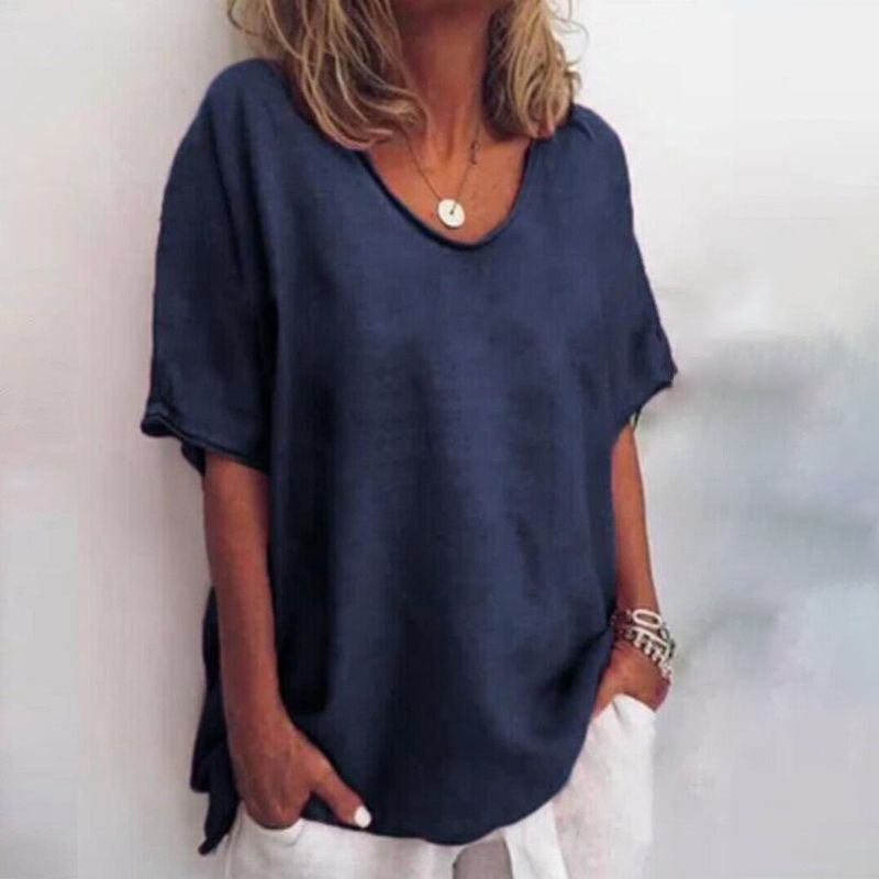 Zura Comfortabele losvallende blouse