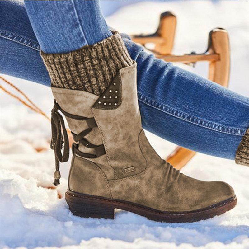 Sneeuwlaarzen uiterst comfortabele en warme schoenen met orthopedische zolen