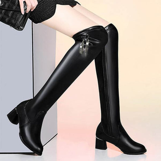Romilly Elegante Knielaarzen voor Dames