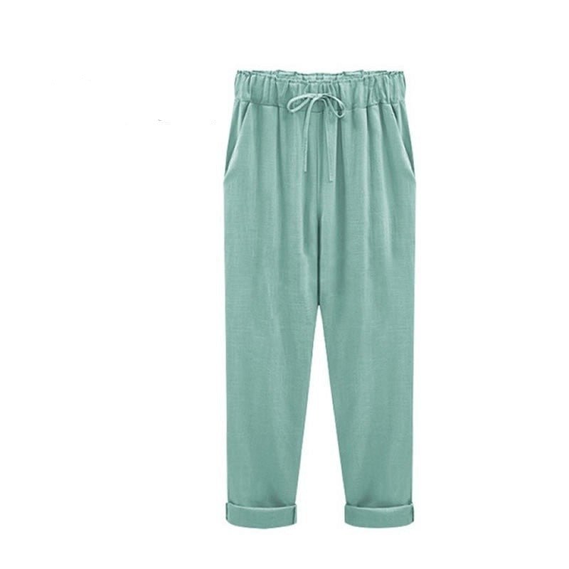 Envie d'été - Casual broek van katoen en linnen