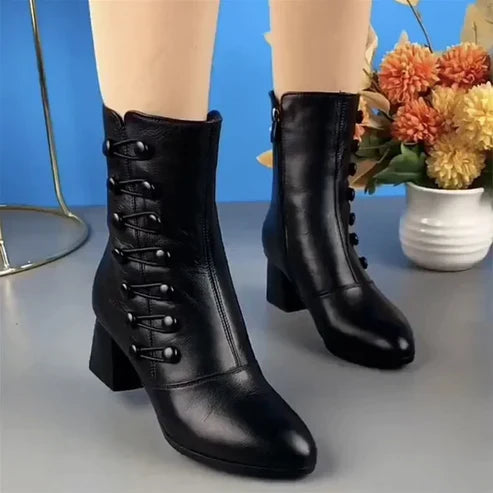 Low Heel Ankle Boots | Paulena Boots