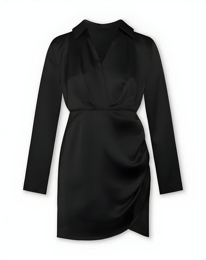 Dracen | Elegante satijnen jurk