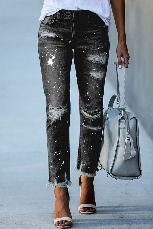 Casual Gescheurde Jeans