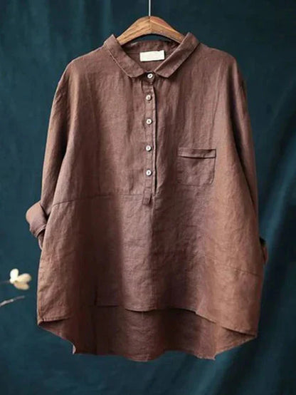 Blouse met lange mouwen voor dames