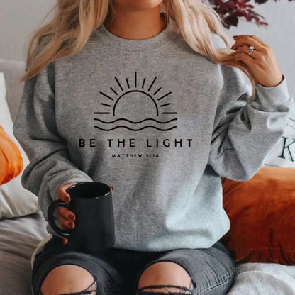 Sweater "Be The Light" - Selene