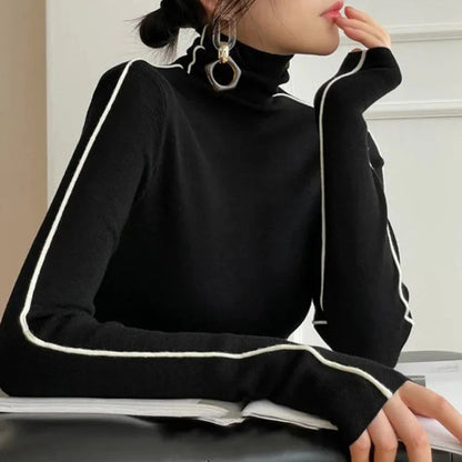 Ulyana Trui | Vrouwen Gebreide Turtleneck Trui