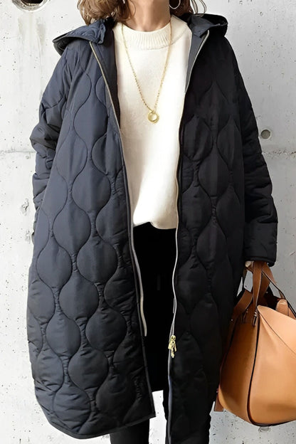Meso™ Elegante parka met capuchon en geraffineerde details
